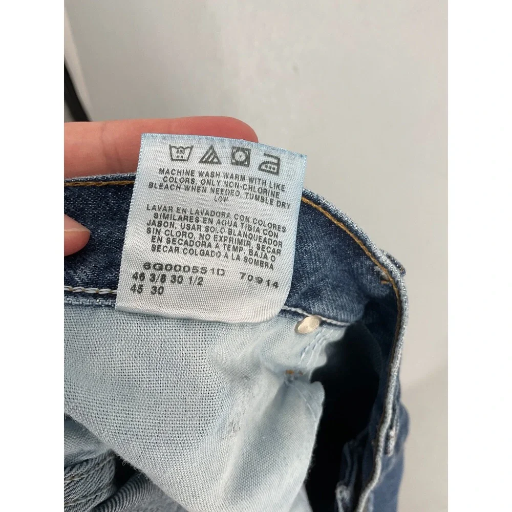 Wrangler Mens Jeans Blue Classic Fit Denim 44x30